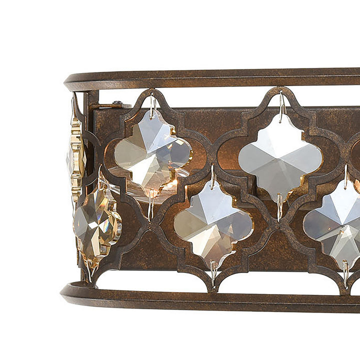 Elk Armand 31110/4 Bath Vanity Light 27 in. wide - Weathered Bronze