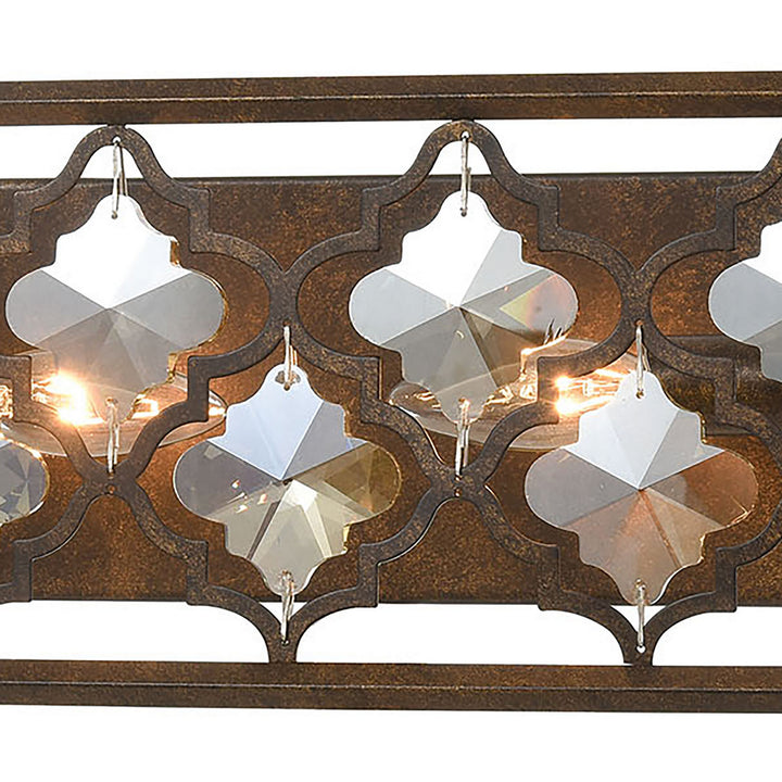 Elk Armand 31110/4 Bath Vanity Light 27 in. wide - Weathered Bronze