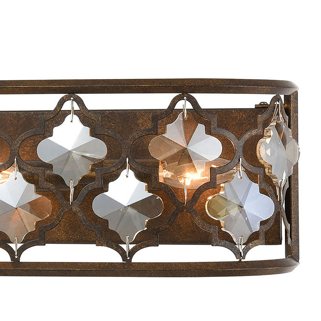 Elk Armand 31110/4 Bath Vanity Light 27 in. wide - Weathered Bronze