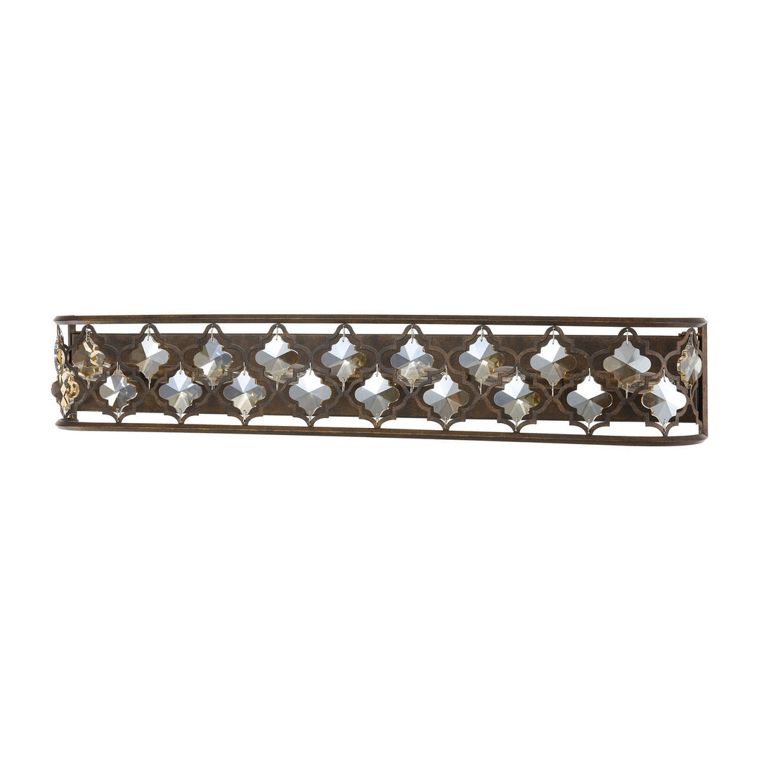 Elk Armand 31111/6 Bath Vanity Light 39 in. wide - Weathered Bronze