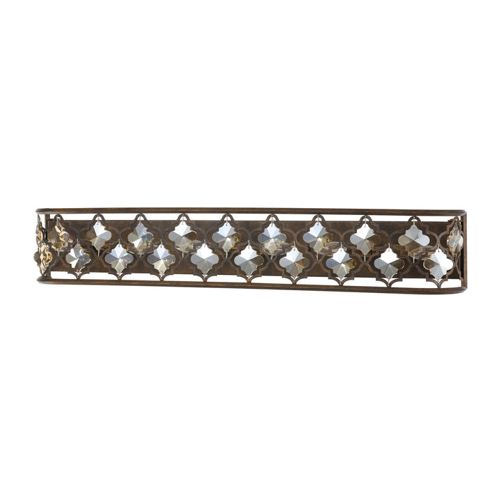 Elk Armand 31111/6 Bath Vanity Light 39 in. wide - Weathered Bronze
