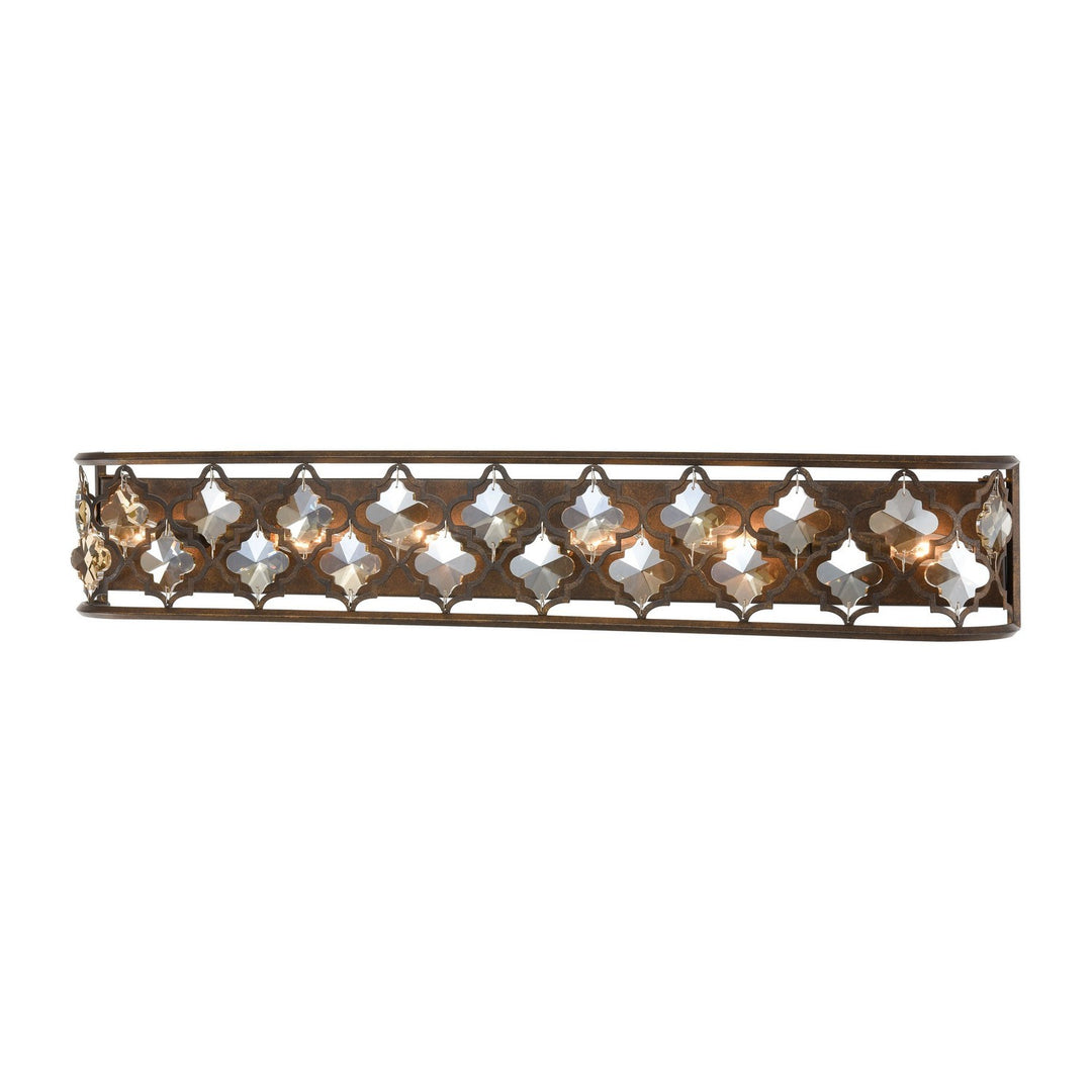 Elk Armand 31111/6 Bath Vanity Light 39 in. wide - Weathered Bronze