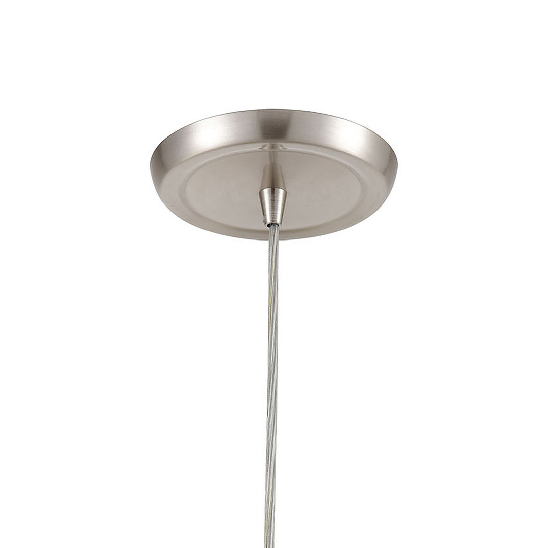 Elk Vines 31742/1 Pendant Light - Satin Nickel
