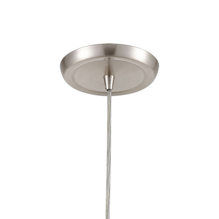 Elk Vines 31742/1 Pendant Light - Satin Nickel