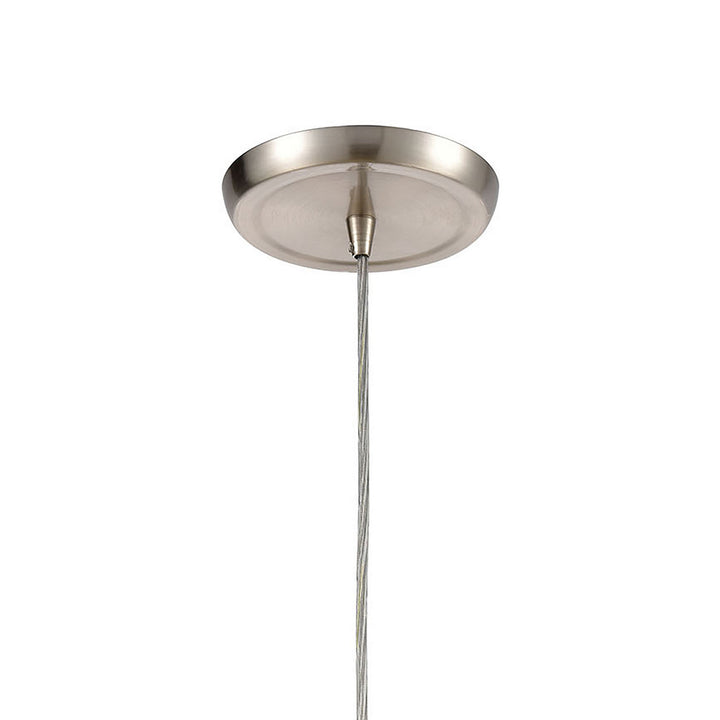 Elk Vines 31743/1 Pendant Light - Satin Nickel