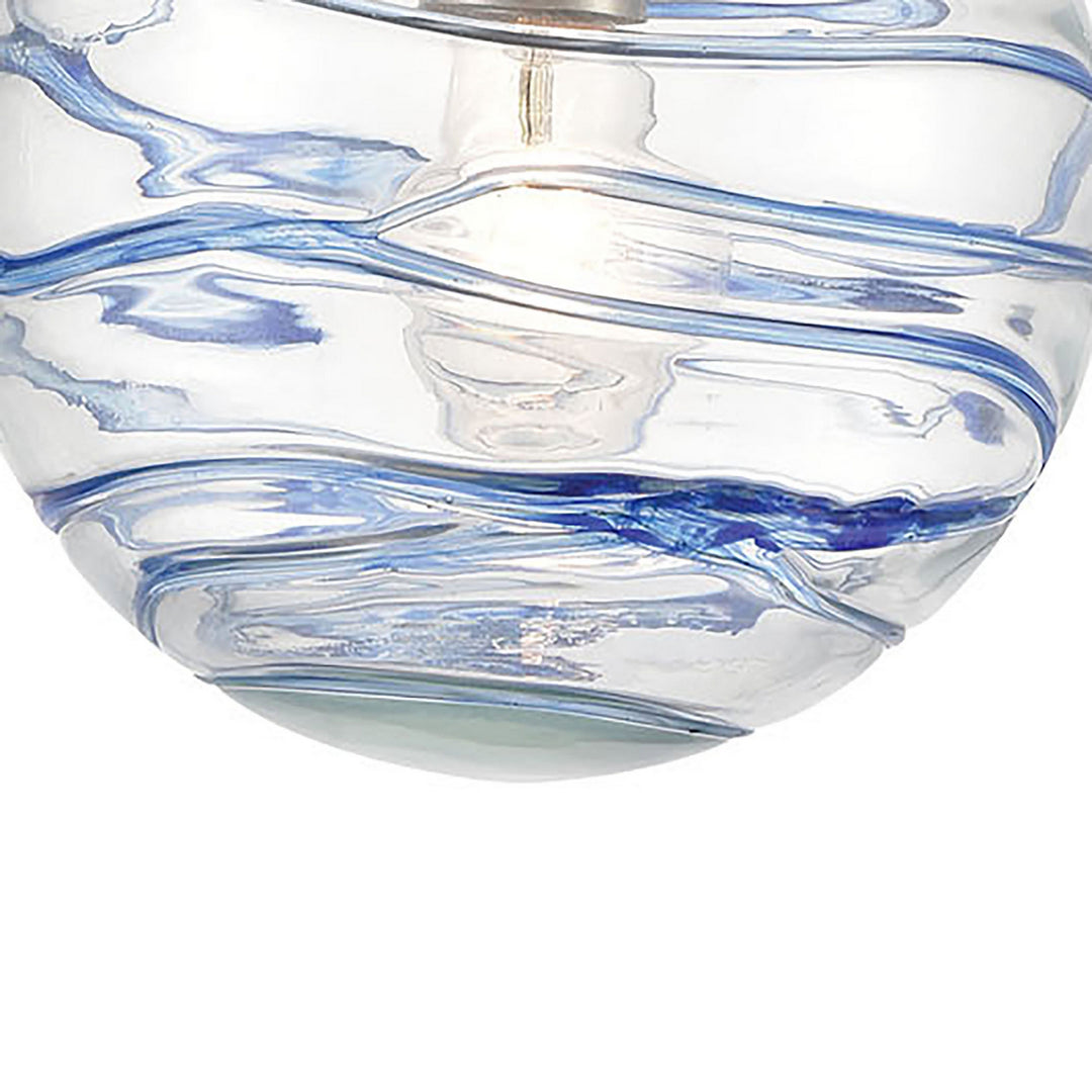 Elk Vines 31743/1 Pendant Light - Satin Nickel