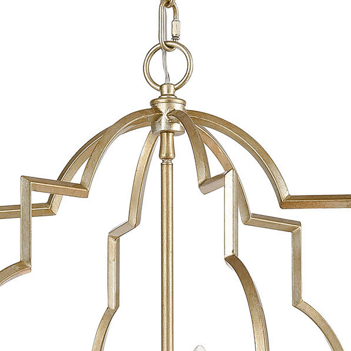 Elk Chandette 31808/6 Chandelier Light - Aged Silver