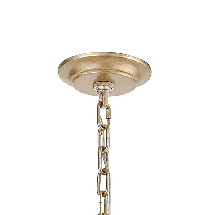 Elk Chandette 31808/6 Chandelier Light - Aged Silver