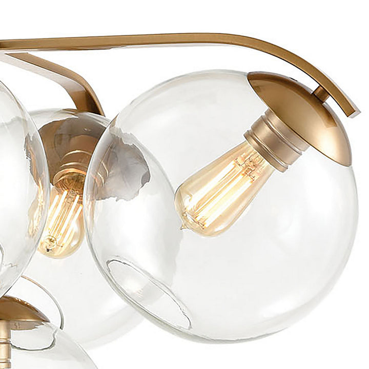 Elk Collective 32353/5 Chandelier Light - Satin Brass