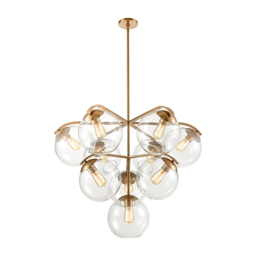 Elk Collective 32354/10 Chandelier Light - Satin Brass