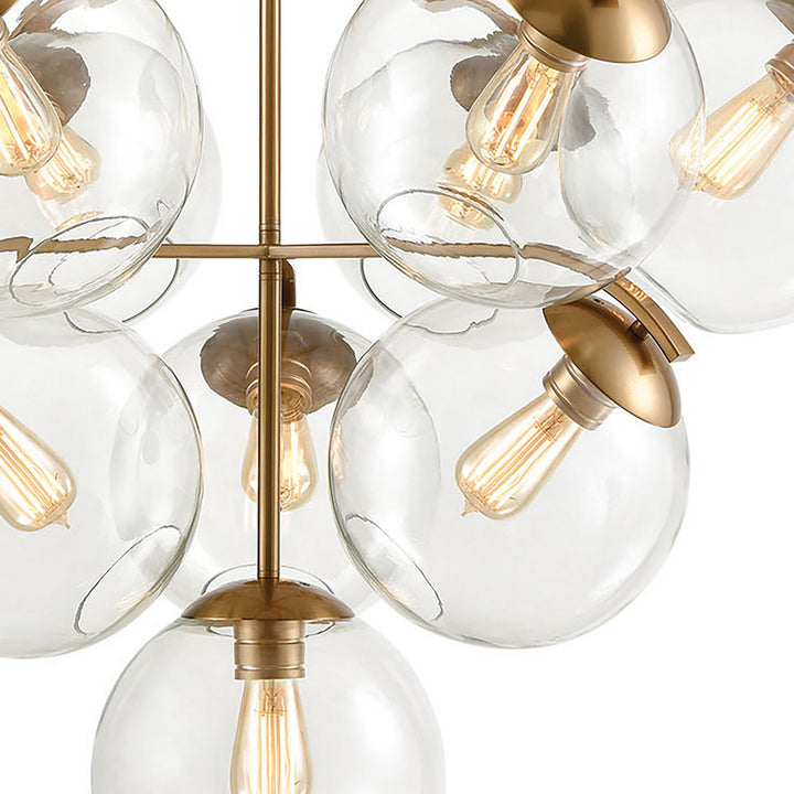 Elk Collective 32354/10 Chandelier Light - Satin Brass