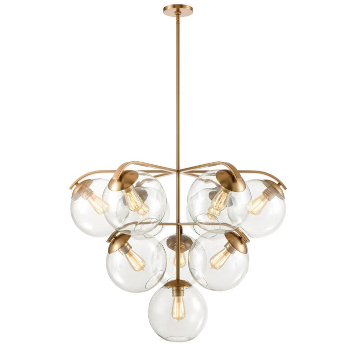 Elk Collective 32354/10 Chandelier Light - Satin Brass