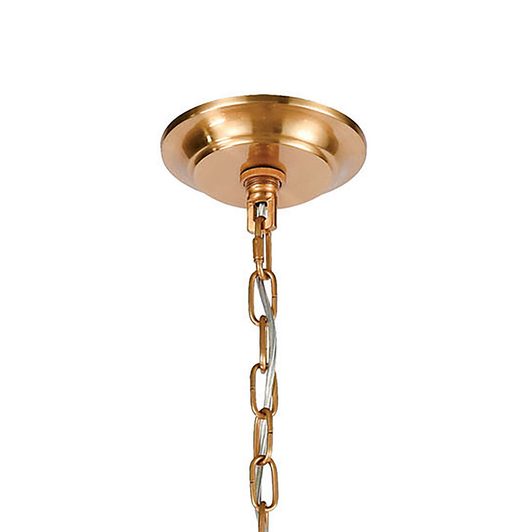 Elk Abaca 32416/8 Chandelier Light - Satin Brass