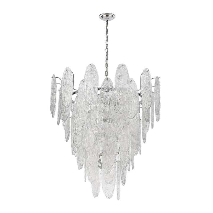 Elk Frozen Cascade 32446/13 Chandelier Light - Polished Chrome