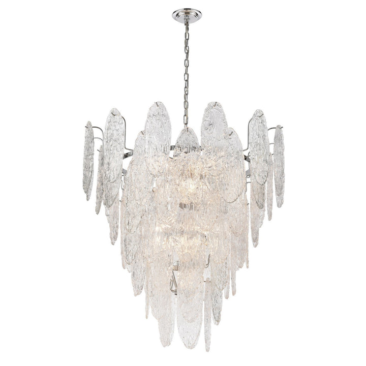 Elk Frozen Cascade 32446/13 Chandelier Light - Polished Chrome