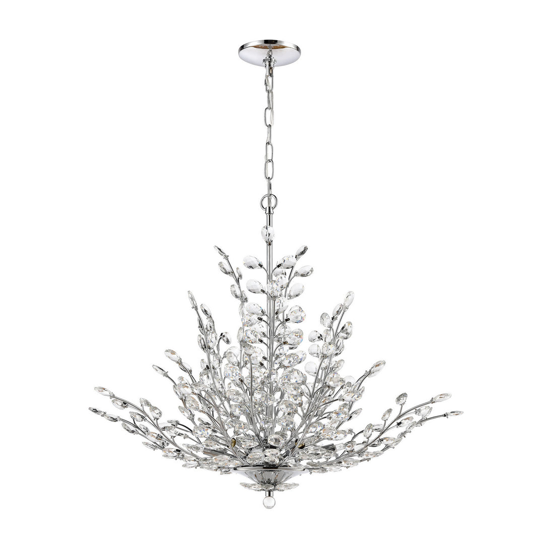 Elk Crystique 45463/9 Chandelier Light - Polished Chrome