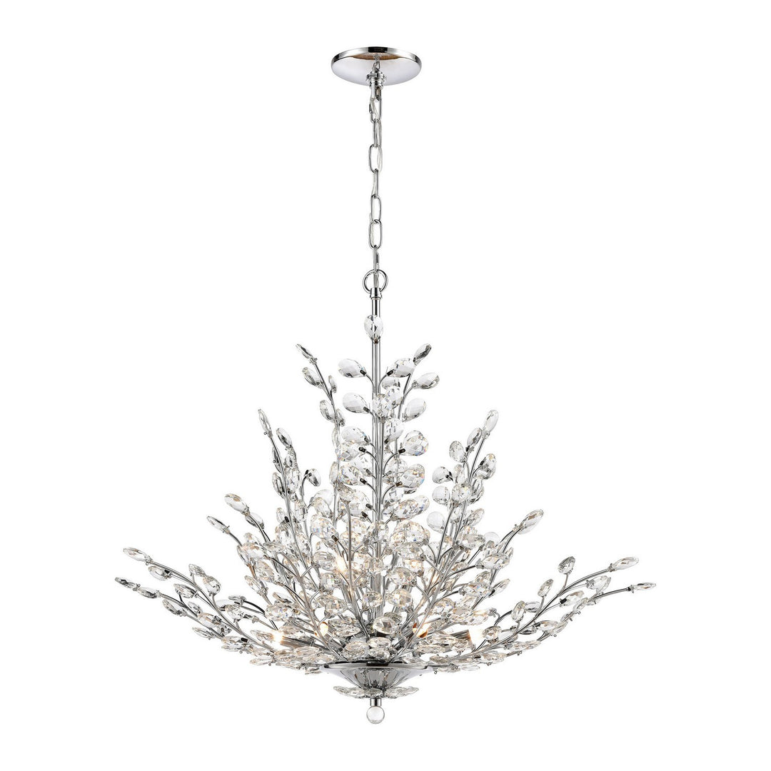 Elk Crystique 45463/9 Chandelier Light - Polished Chrome