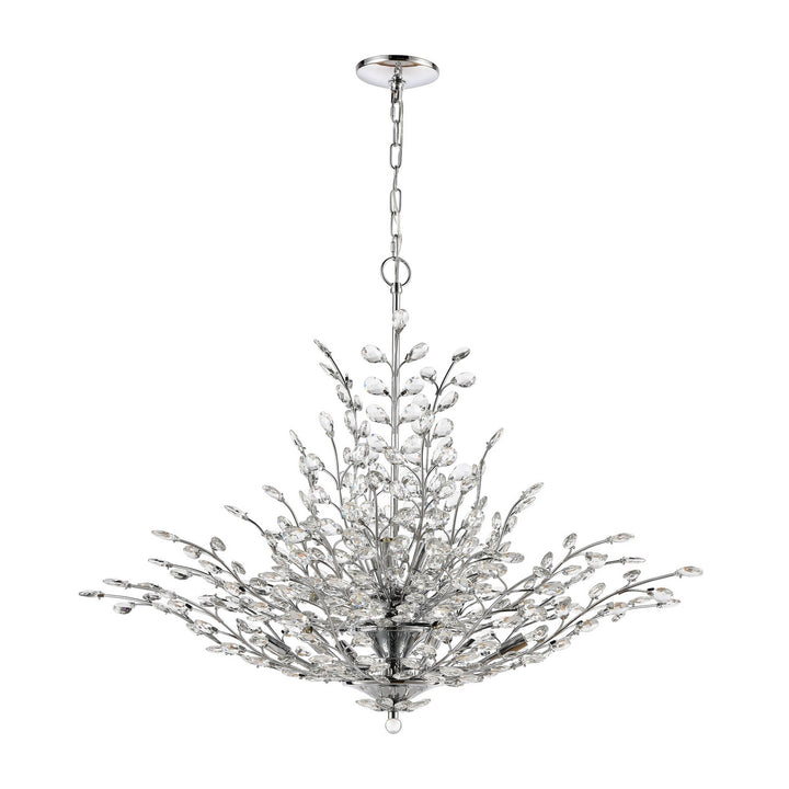 Elk Crystique 45464/12 Chandelier Light - Polished Chrome