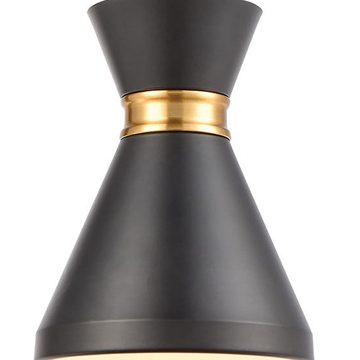 Elk Modley 46503/1 Pendant Light - Matte Black