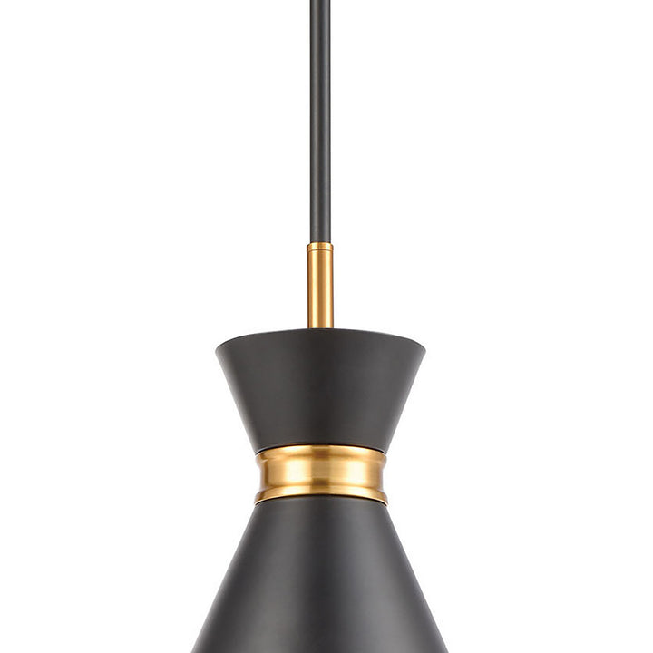 Elk Modley 46503/1 Pendant Light - Matte Black