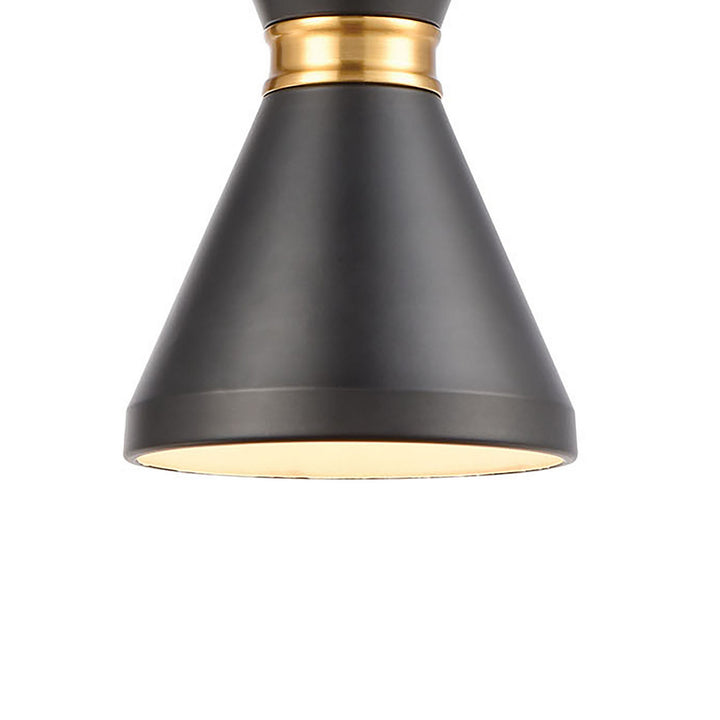 Elk Modley 46503/1 Pendant Light - Matte Black