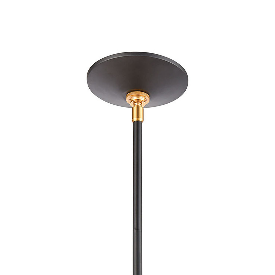 Elk Modley 46503/1 Pendant Light - Matte Black