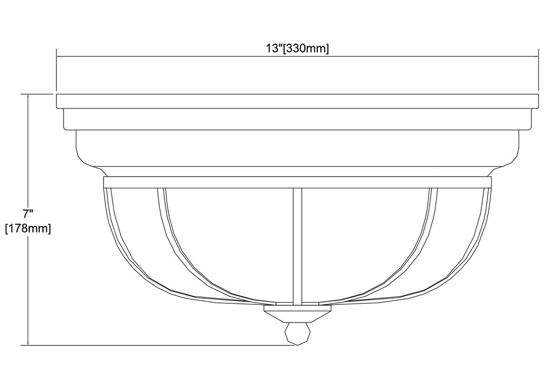 Elk Manhattan Boutique 46564/2 Ceiling Light - Oil Rubbed Bronze