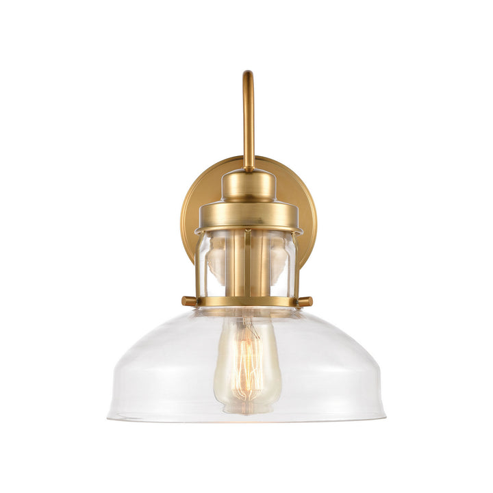 Elk Manhattan Boutique 46570/1 Wall Sconce Light - Brushed Brass