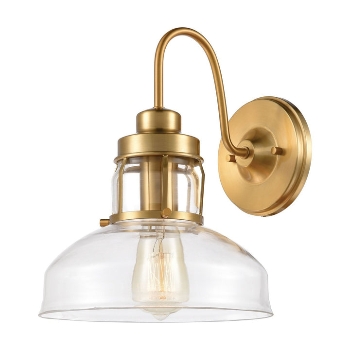 Elk Manhattan Boutique 46570/1 Wall Sconce Light - Brushed Brass