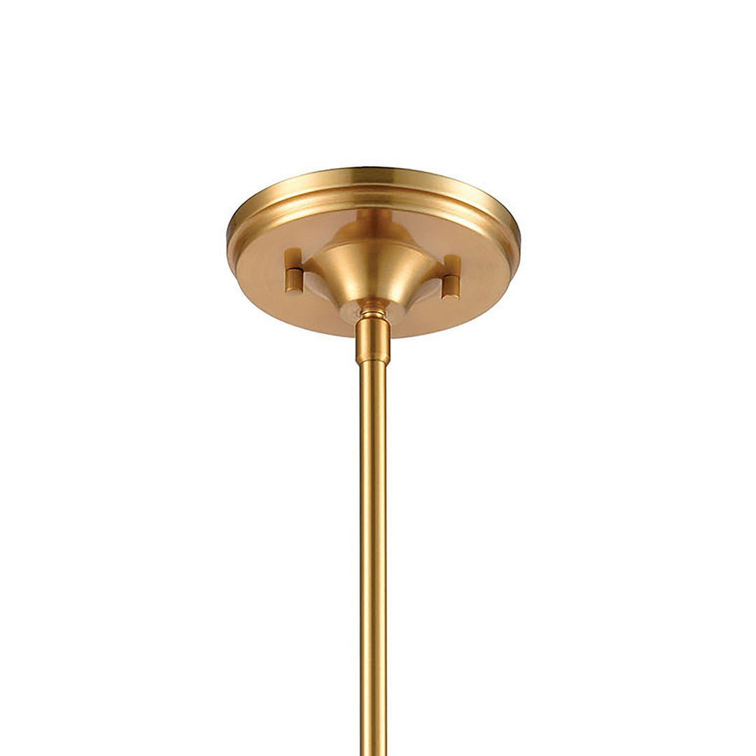 Elk Manhattan Boutique 46575/1 Pendant Light - Brushed Brass