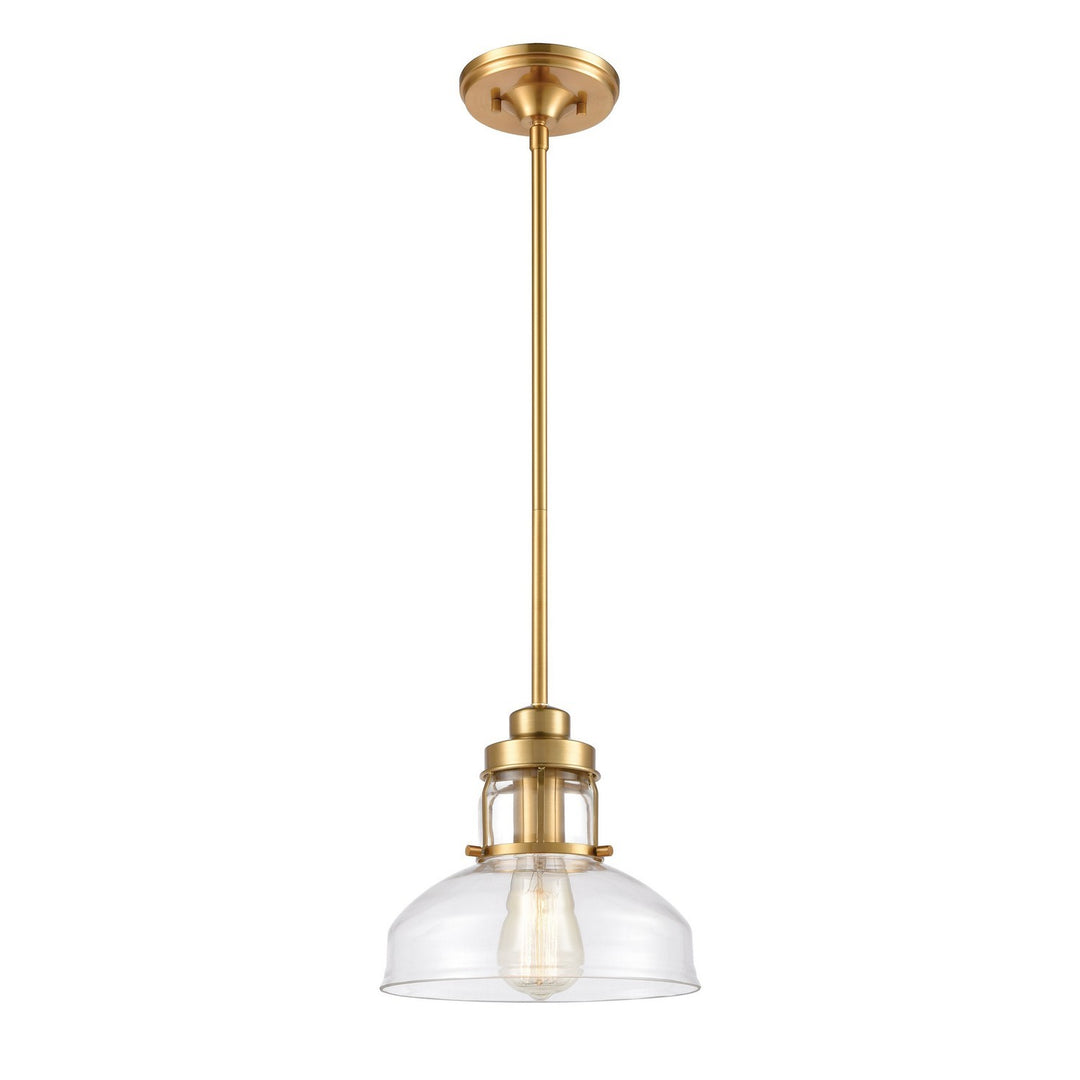 Elk Manhattan Boutique 46575/1 Pendant Light - Brushed Brass
