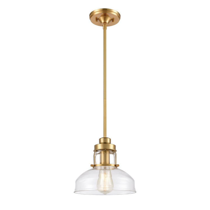 Elk Manhattan Boutique 46575/1 Pendant Light - Brushed Brass