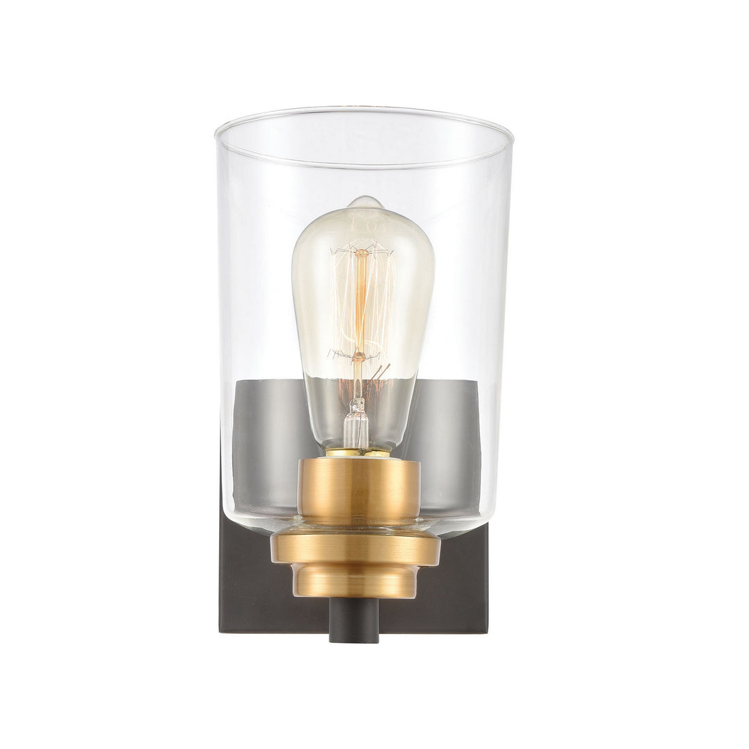 Elk Robins 46610/1 Wall Sconce Light - Matte Black