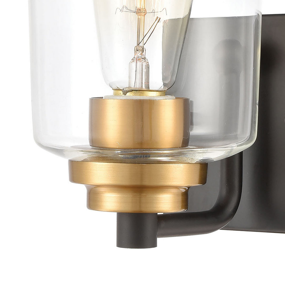 Elk Robins 46610/1 Wall Sconce Light - Matte Black