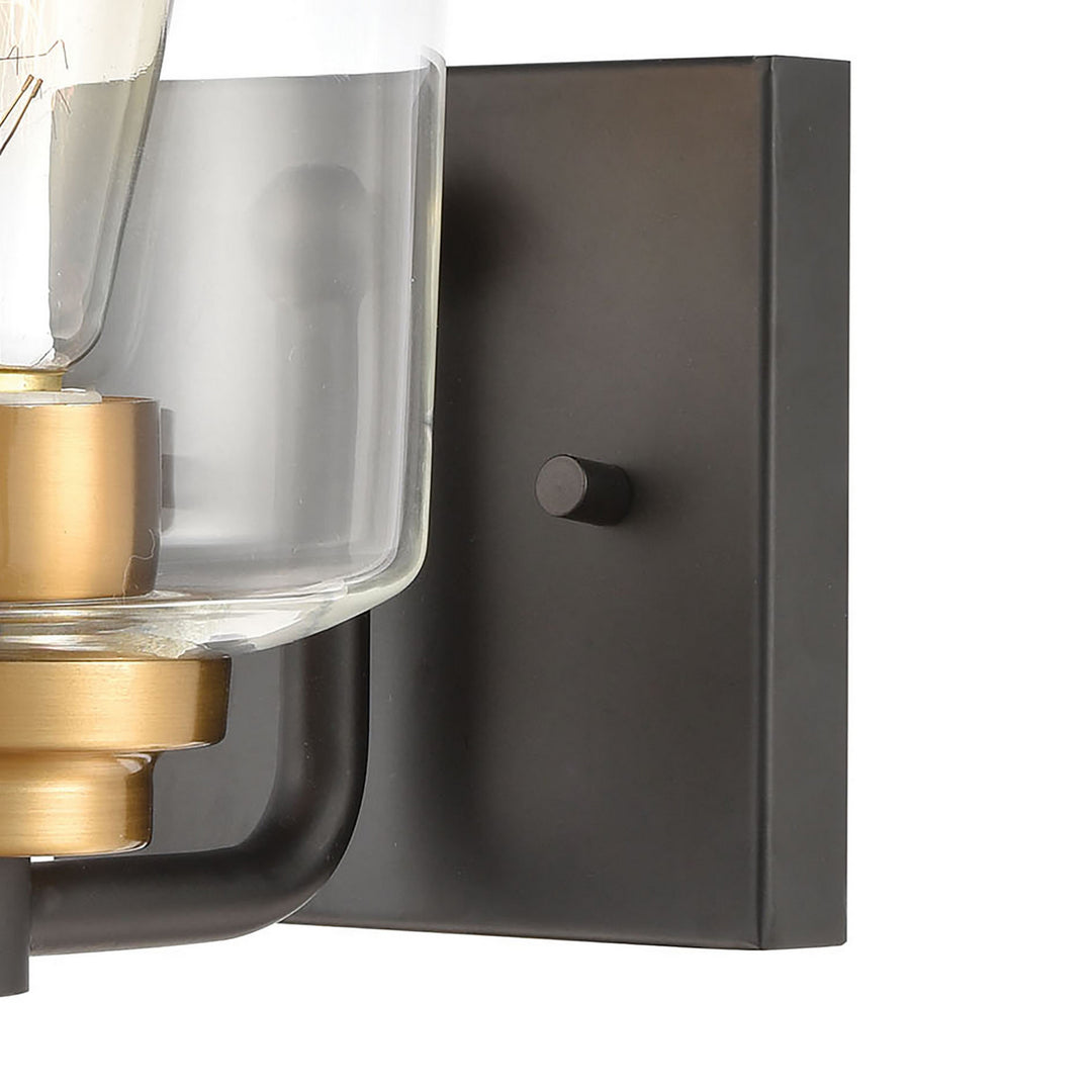 Elk Robins 46610/1 Wall Sconce Light - Matte Black