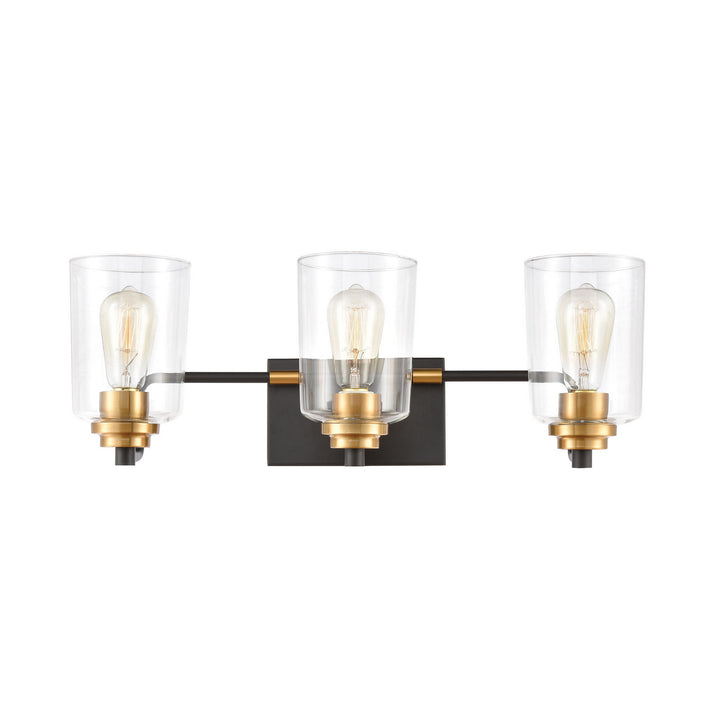 Elk Robins 46612/3 Bath Vanity Light 23 in. wide - Matte Black
