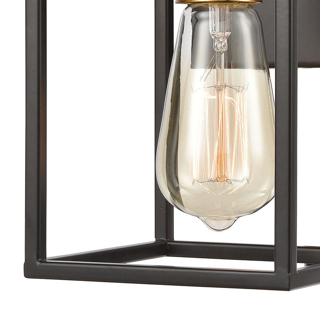 Elk Cloe 46630/1 Wall Sconce Light - Matte Black