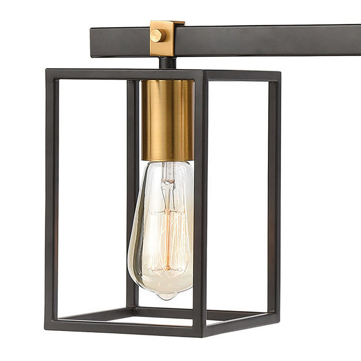 Elk Cloe 46632/3 Bath Vanity Light 26 in. wide - Matte Black