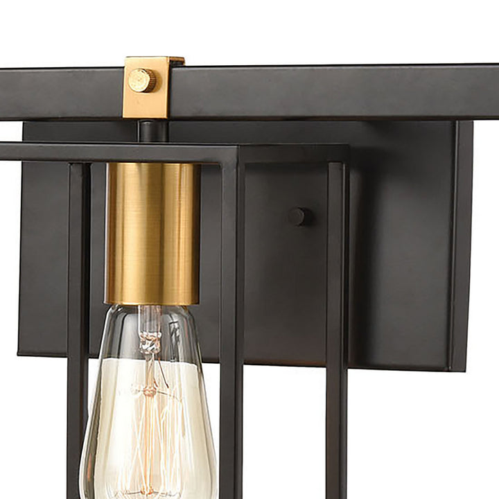 Elk Cloe 46632/3 Bath Vanity Light 26 in. wide - Matte Black