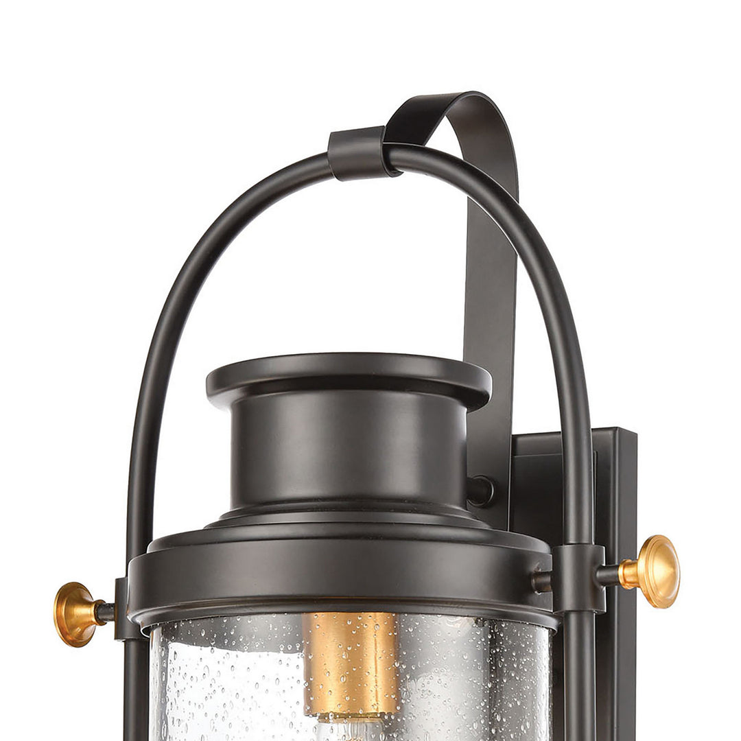 Elk Lighting 46671/1  Wexford Outdoor Matte Black