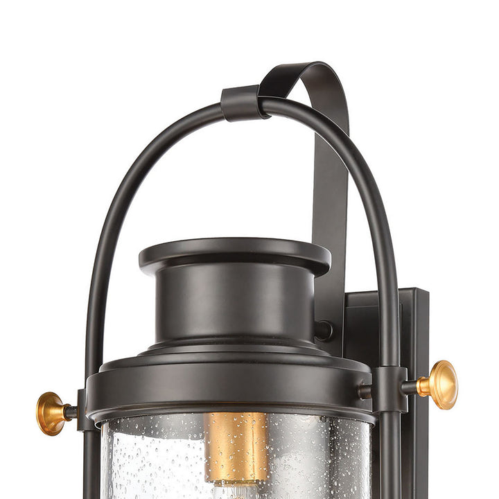 Elk Lighting 46671/1  Wexford Outdoor Matte Black