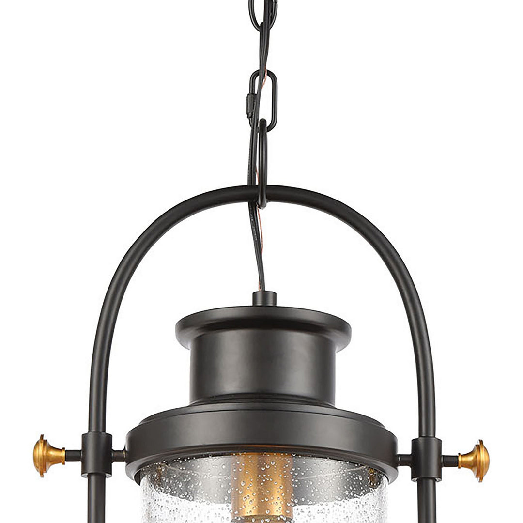 Elk Lighting 46672/1  Wexford Outdoor Matte Black