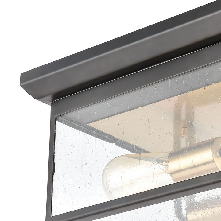 Elk Lighting 46683/2  Knowlton Outdoor Matte Black