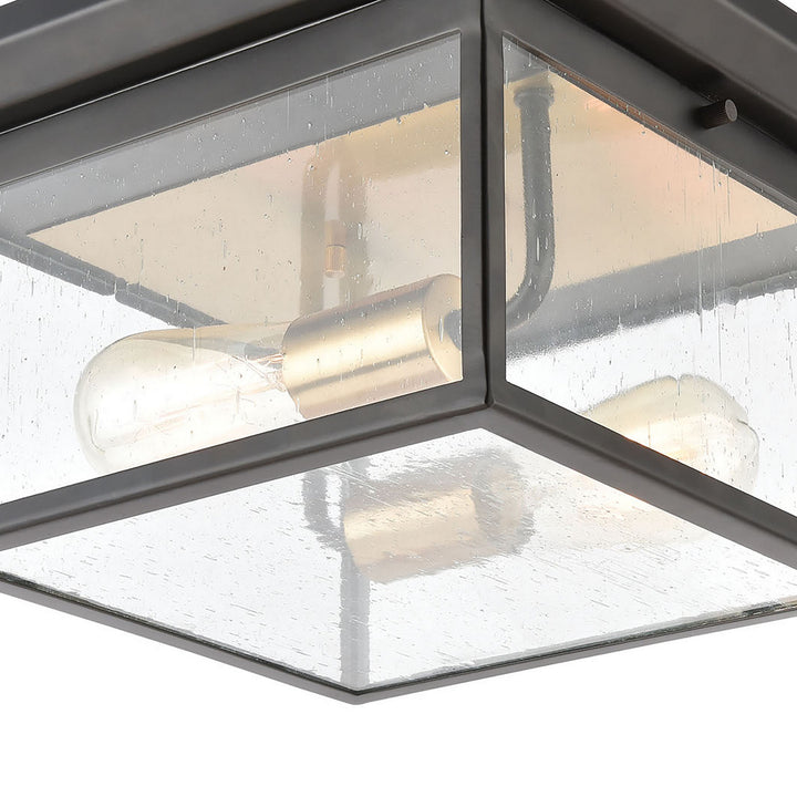 Elk Lighting 46683/2  Knowlton Outdoor Matte Black