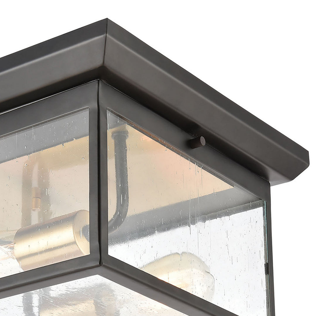 Elk Lighting 46683/2  Knowlton Outdoor Matte Black