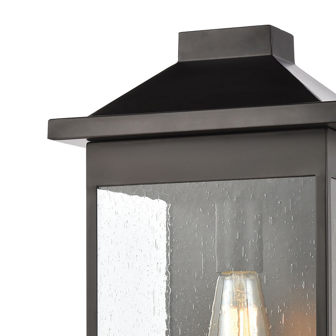 Elk Lighting 46702/1  Lamplighter Outdoor Matte Black