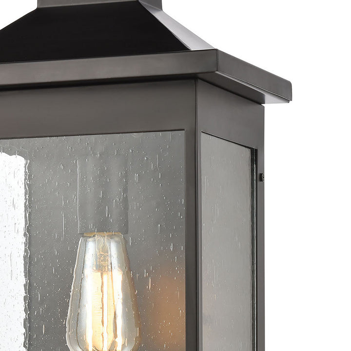 Elk Lighting 46702/1  Lamplighter Outdoor Matte Black