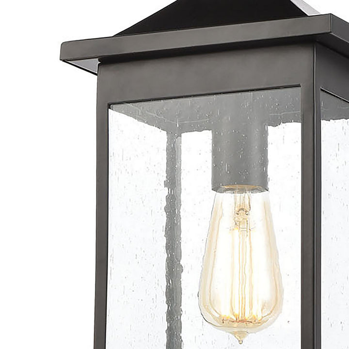 Elk Lighting 46703/1  Lamplighter Outdoor Matte Black