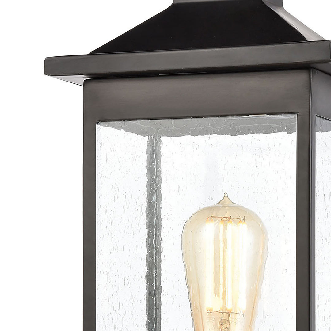 Elk Lighting 46704/1  Lamplighter Outdoor Matte Black