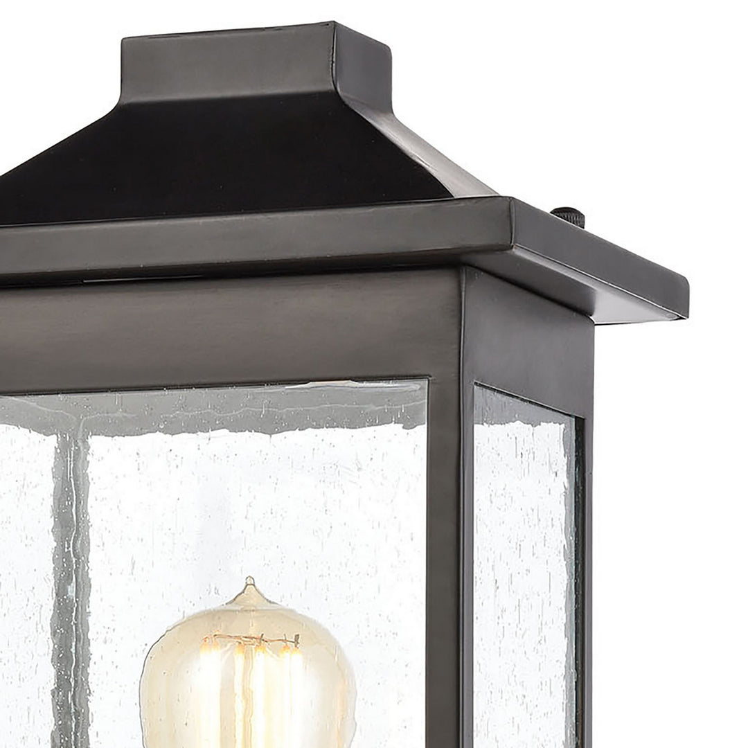 Elk Lighting 46704/1  Lamplighter Outdoor Matte Black